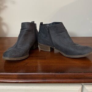 Carlos by Carlos Santana Blue Ankle Booties